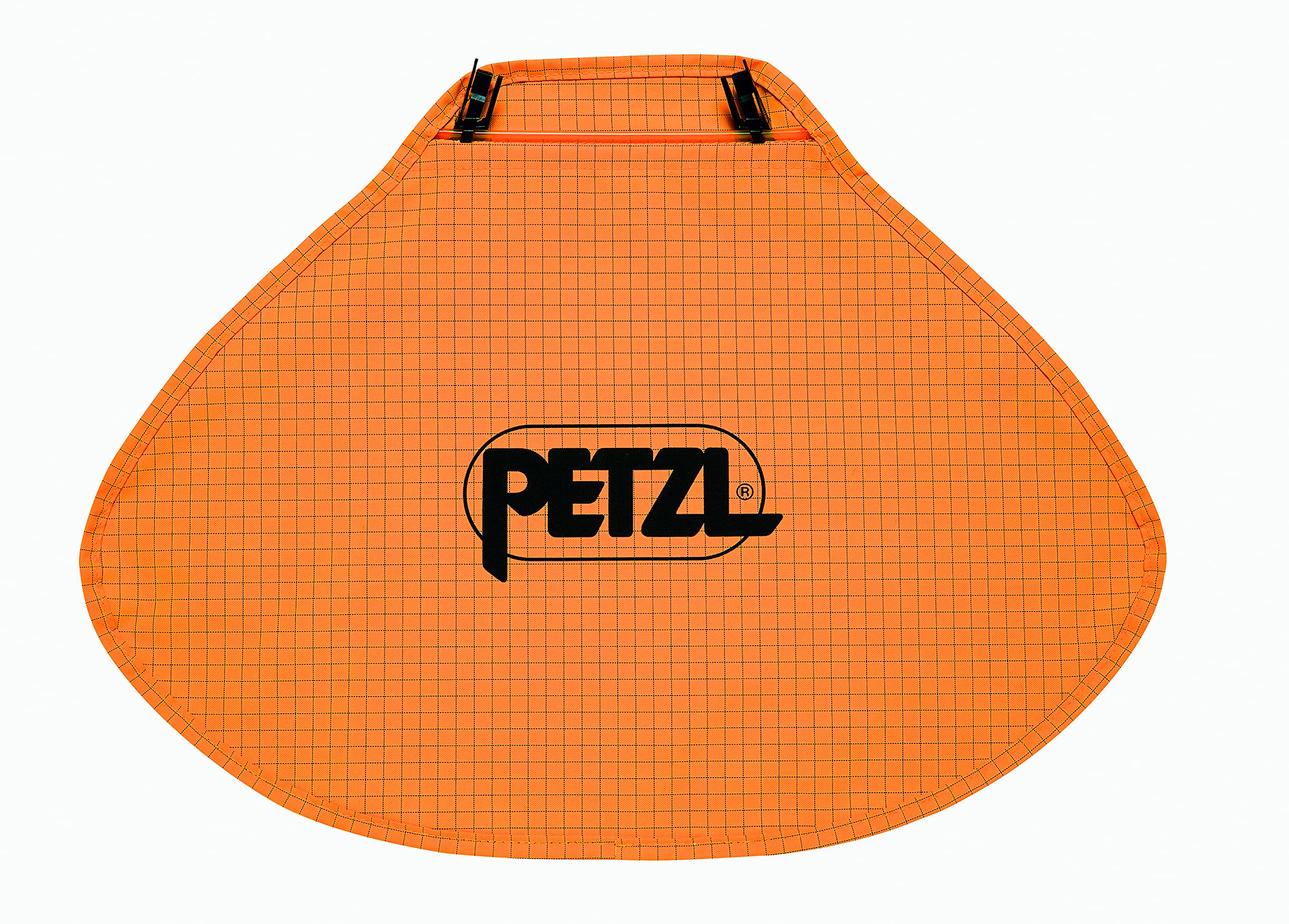 Petzl Vertex And Layer Helmet Neck Protector for Climbing Unisex Adult, Orange, UNI