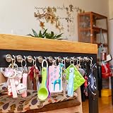 Neosmuk Magnetic Hooks Heavy Duty 20lbs Pack of 10 for Fridge Curtain Grill view 5