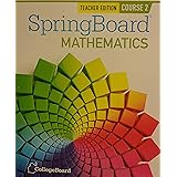 Amazon Com Springboard Mathematics Common Core Edition Course 2 9781457301490 Books