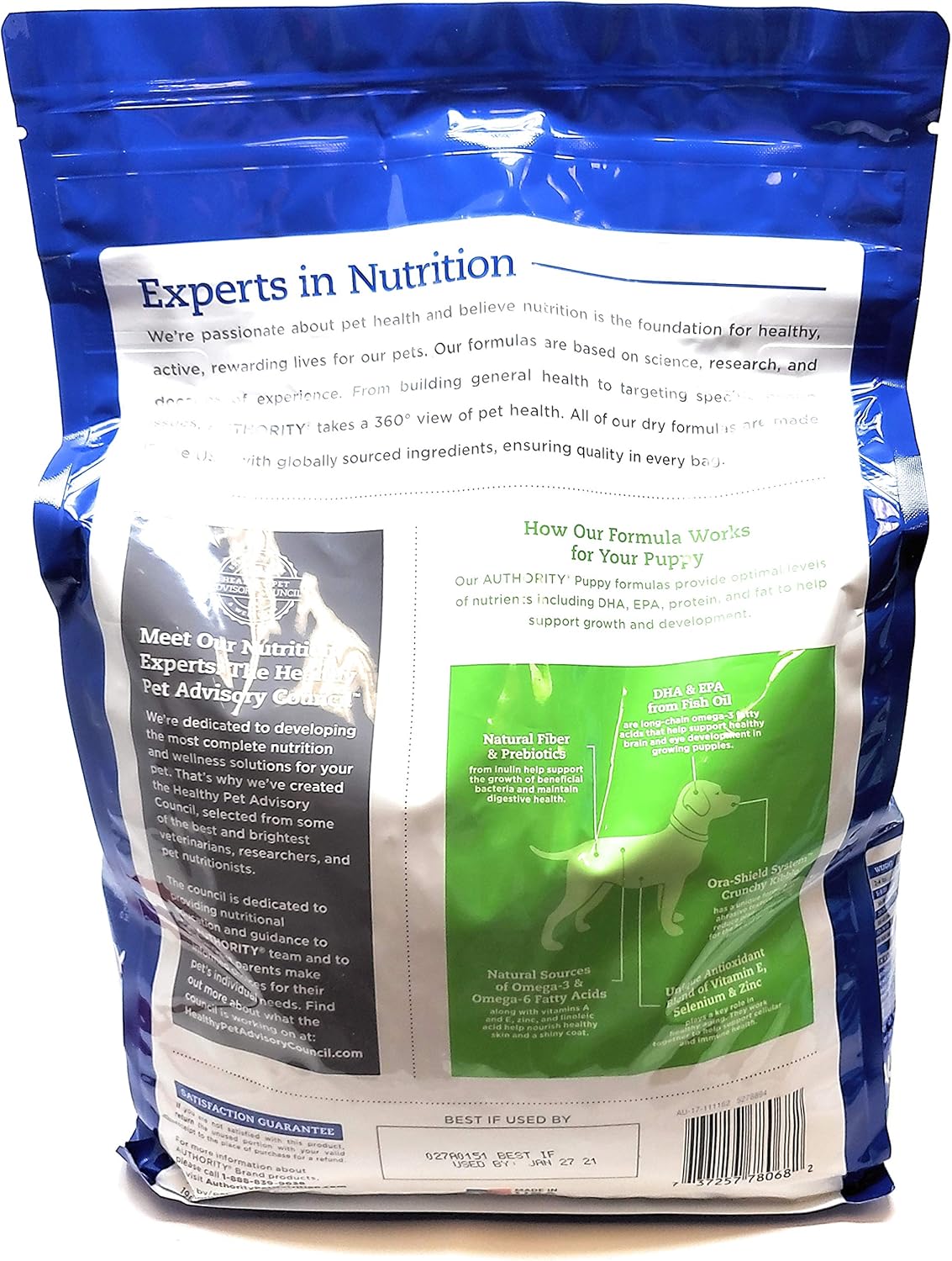 amazon authority dog food