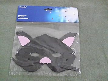 Katzenmaske Maske Schwarze Katze Oder Kater Für Fasching