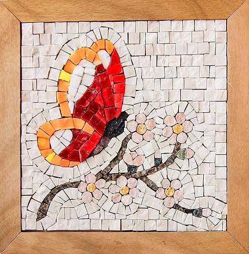 Amazon.com: DIY gift Mosaic Craft Kit for adults - Butterfly mosaic