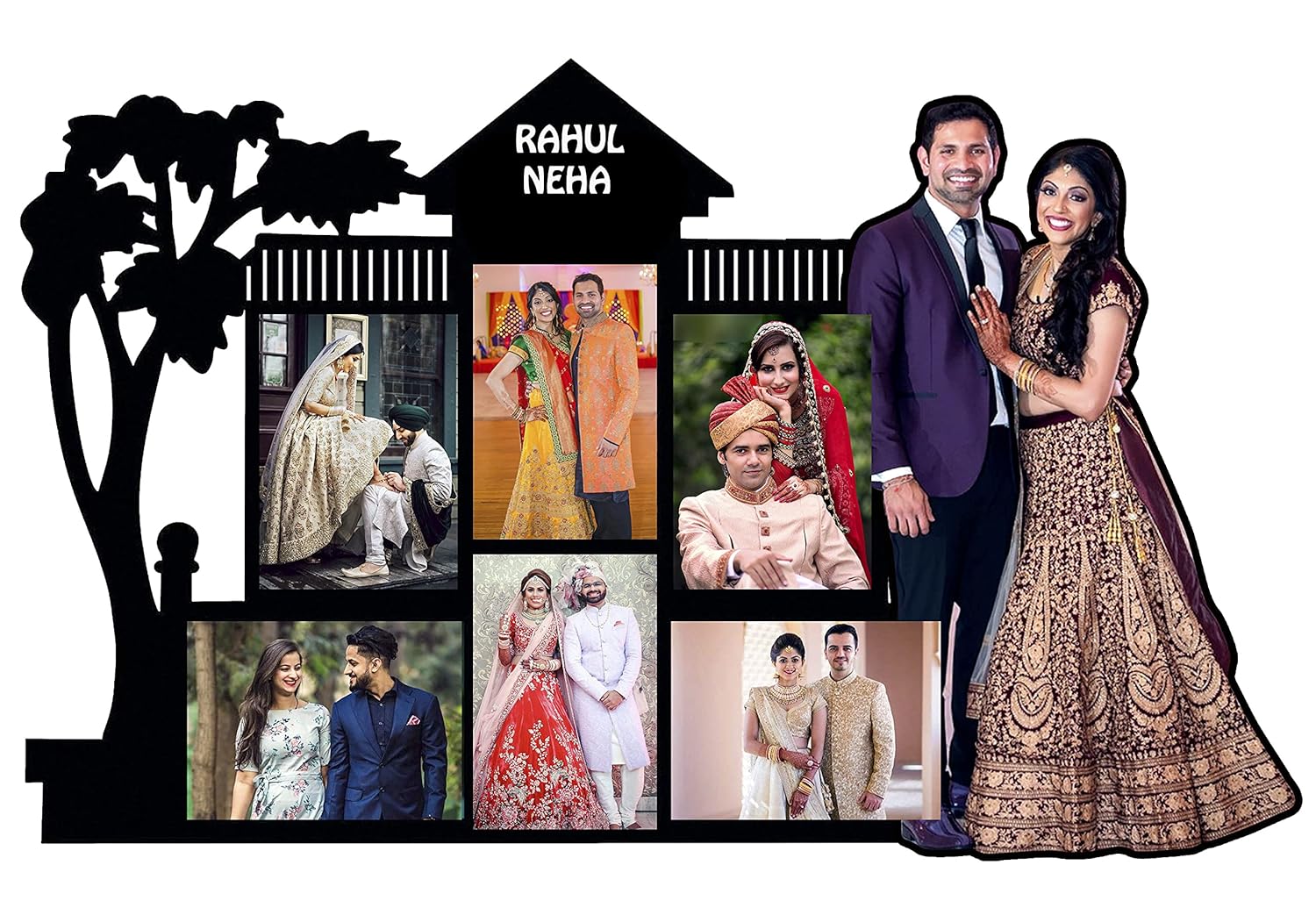 Buy The Family Frame Personalized Name Home Collage Photo Frame