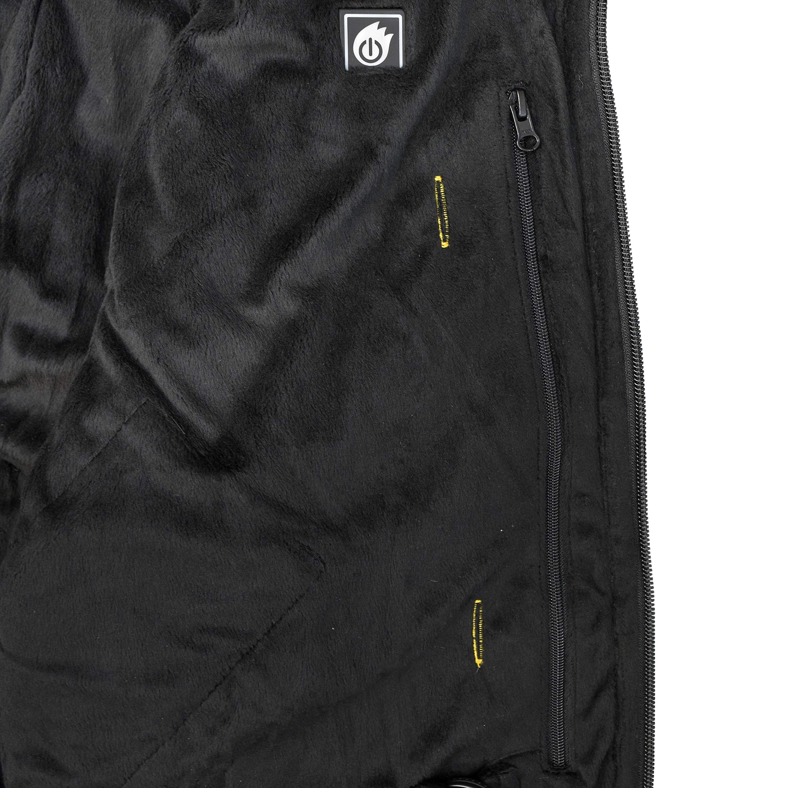 DEWALT DCHJ066C1M 20V/12V MAX Women's Heated Jacket Kit, Black, Medium