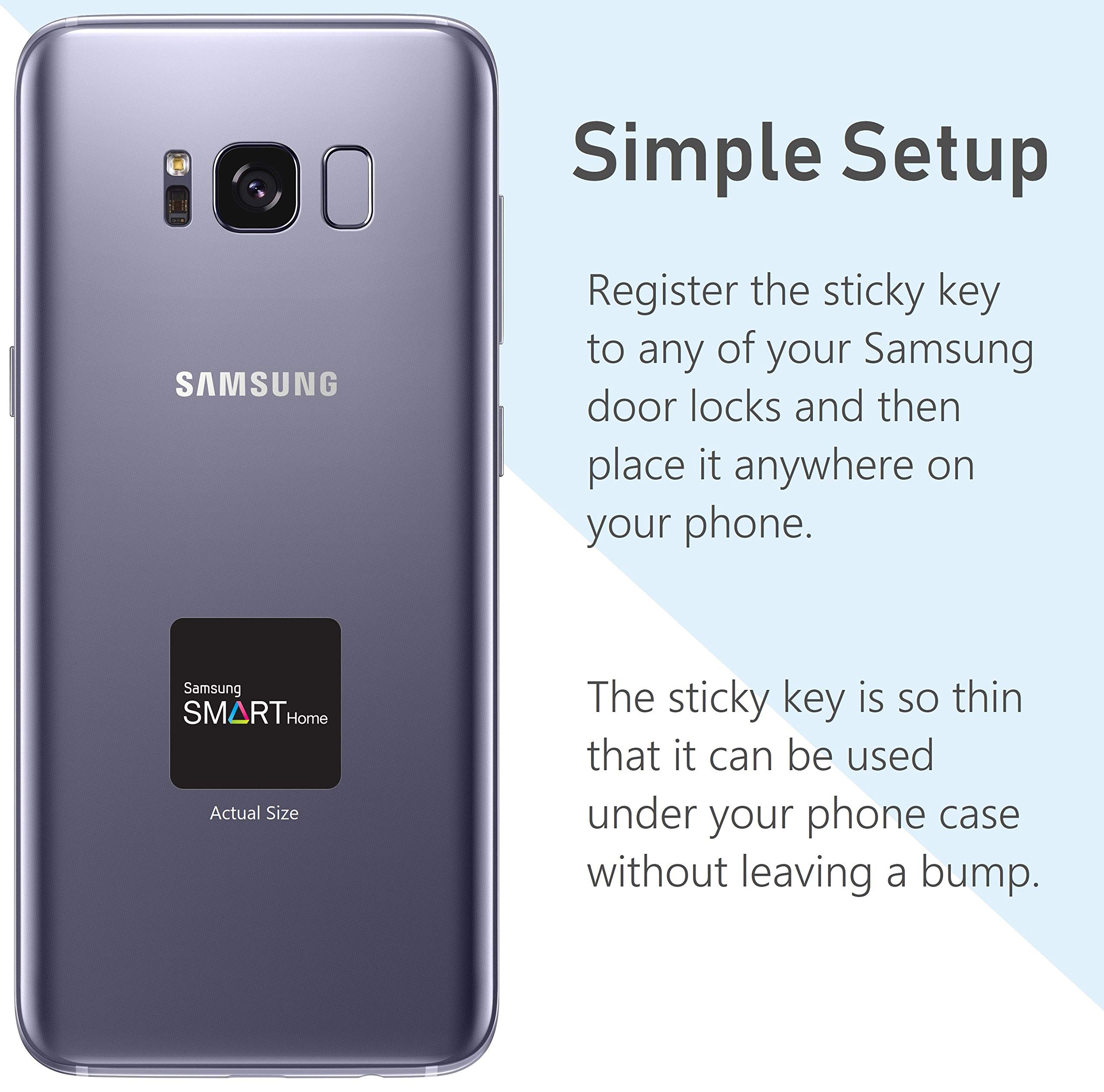 Samsung RFID Sticky Key for Samsung Door Locks Quantity 2 Buy Online in United Arab Ermiates