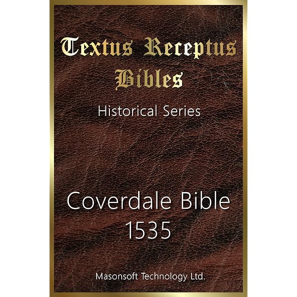 The Great Bible 1539: Textus Receptus Bibles - Kindle edition by