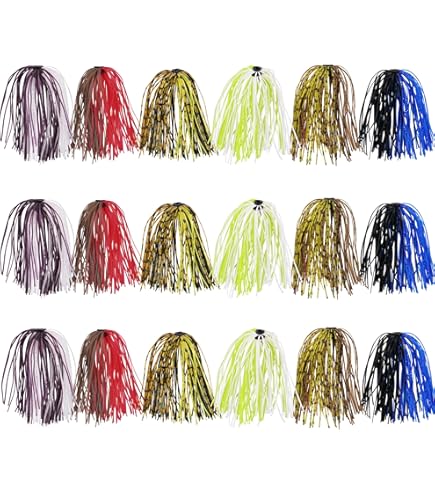 Barred Round Rubber Legs - Yellow/red | Pyramiden Sport