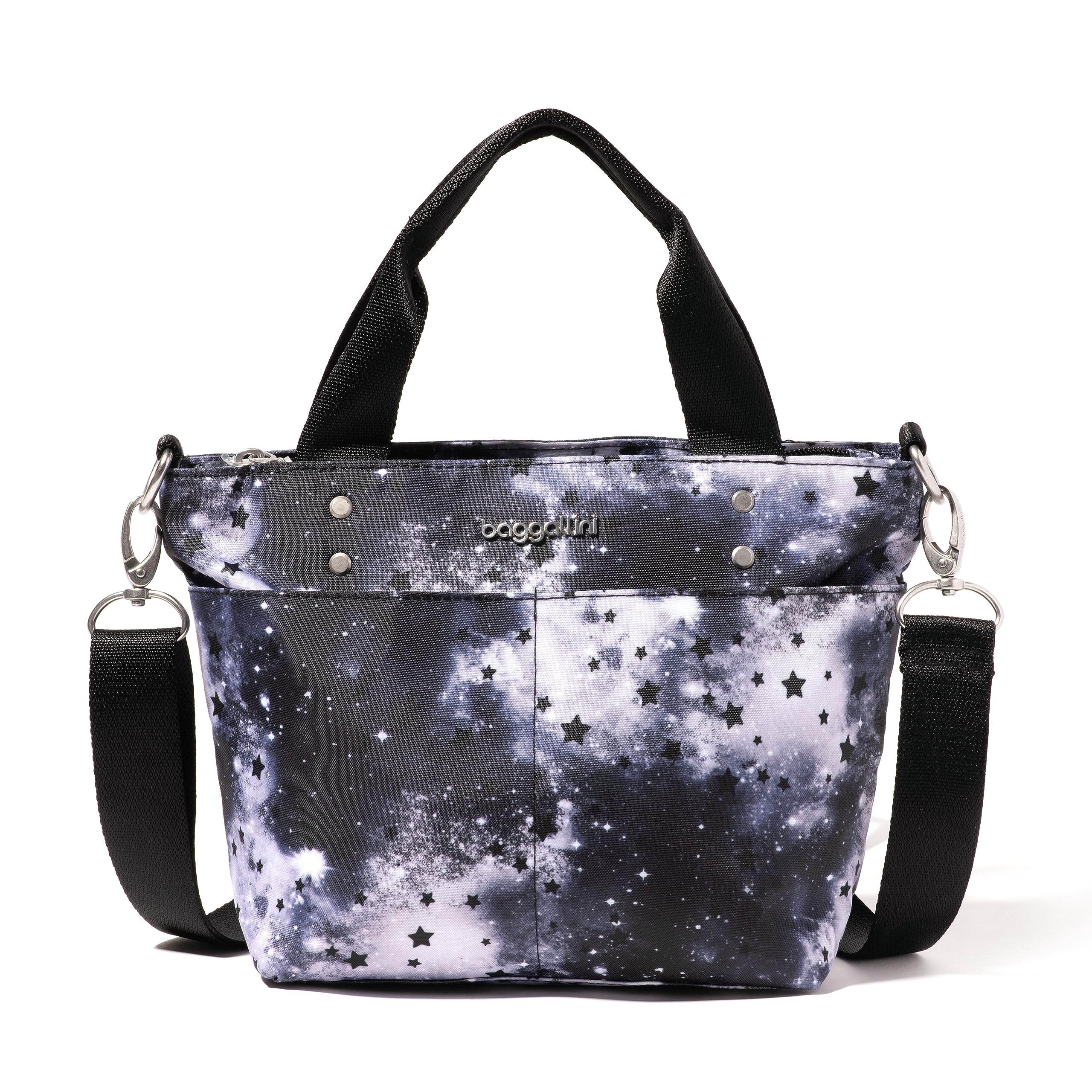 Baggallini Women’s Mini Carryall Tote, Night Sky, One Size