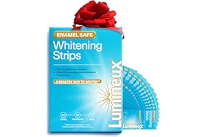 Lumineux Teeth Whitening Strips - 21 Treatments - Peroxide Free - Enamel Safe for Whiter Teeth - Whitening Without The Sensitivity - Dentist Formulated - Sensitivity