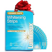 Lumineux Teeth Whitening Strips - 21 Treatments - Peroxide Free - Enamel Safe for Whiter Teeth - Whitening Without The Sensit