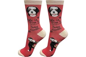 E&S Pets Pet Lover Socks - Dog Socks - Cat Socks - Pet Lover Gifts - Cute Crew Socks - Unisex - Novelty Socks