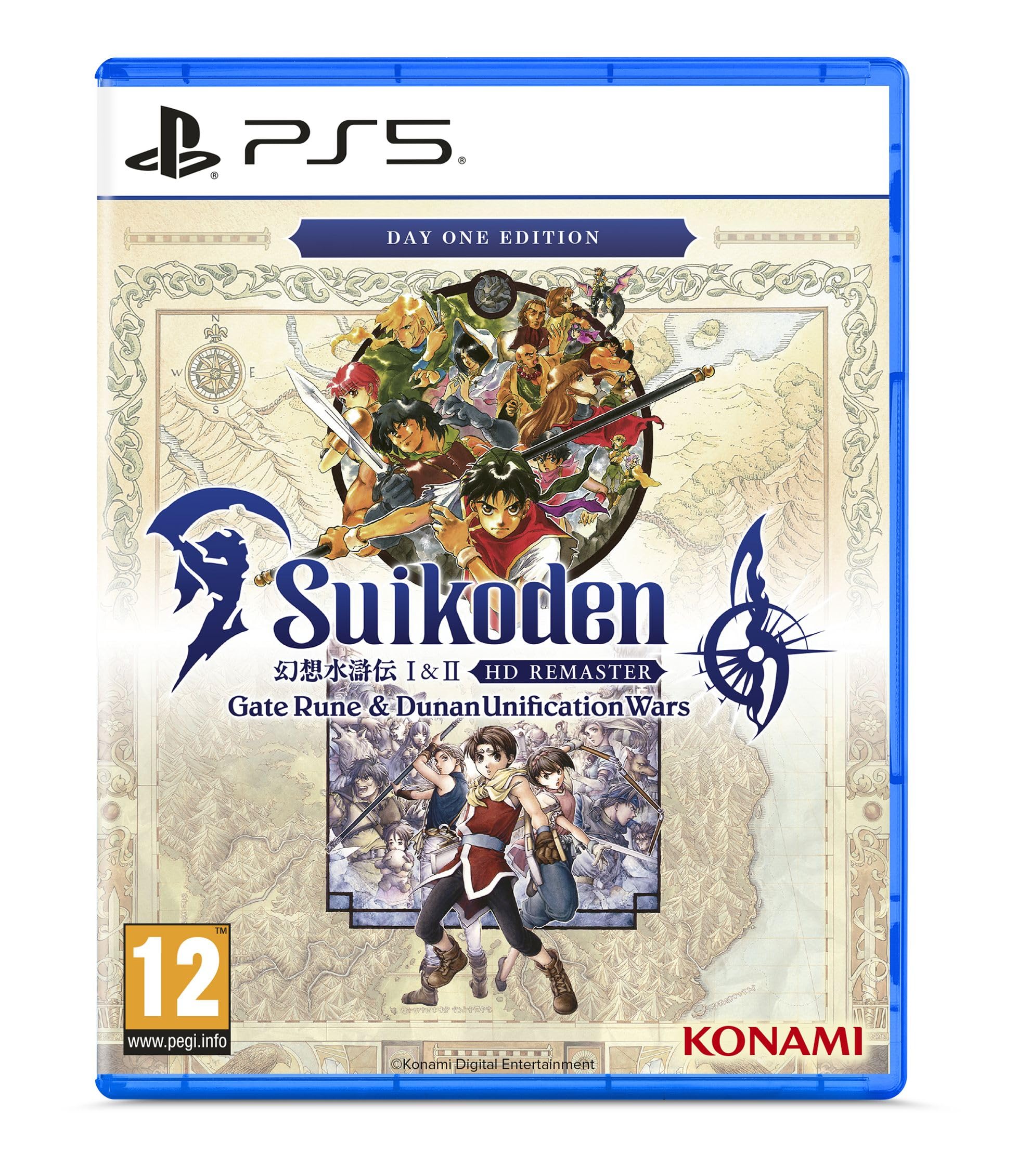 Konami Suikoden 1 & 2 Hd Remaster: Day 1 - PS5
