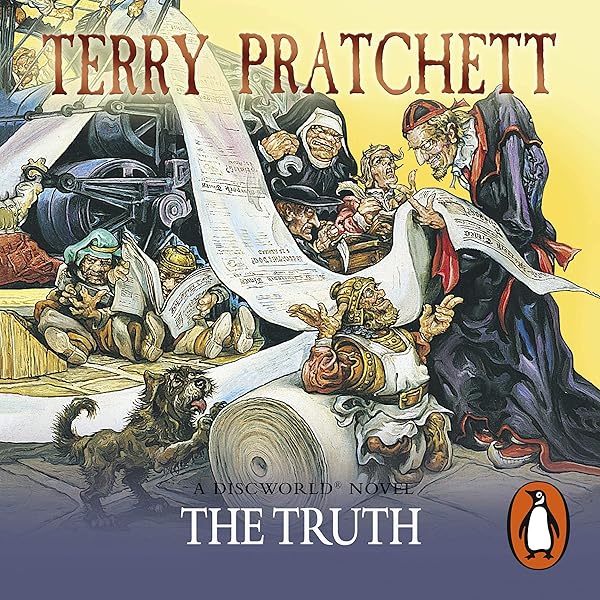 Amazon Com The Truth Discworld Book 25 Audible Audio Edition Terry Pratchett Stephen Briggs Random House Audiobooks Audible Audiobooks