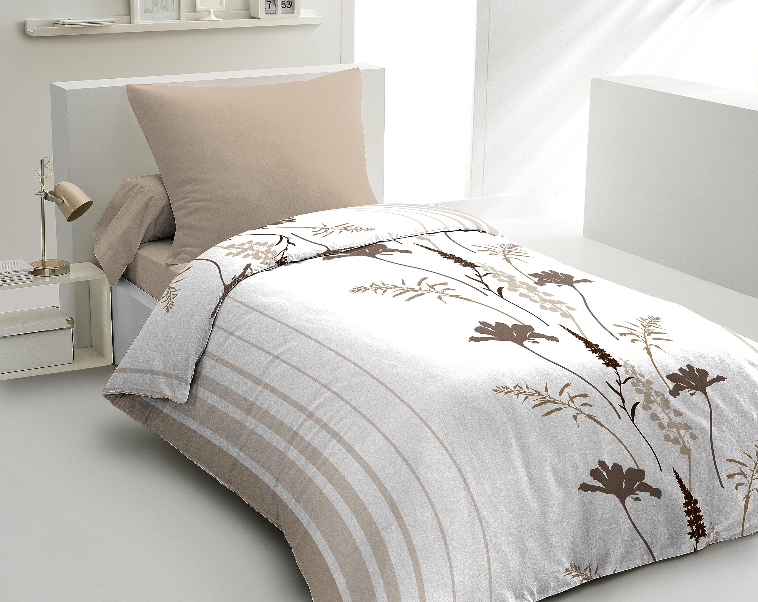 Home Linge Passion | Duvet Cover - 2 Pieces | Single - 140 x 200 cm | Narjiss