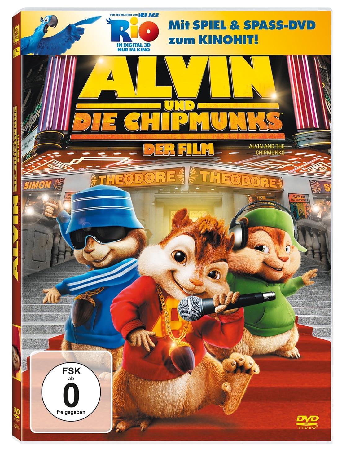 Alvin und die Chipmunks Der Film + Rio Activity Disc 2 DVDs Amazon.de Jason Lee, David Cross Alvin und die Chipmunks Der Film + Rio Activity Disc 2 DVDs Amazon.de Jason Lee, David Cross