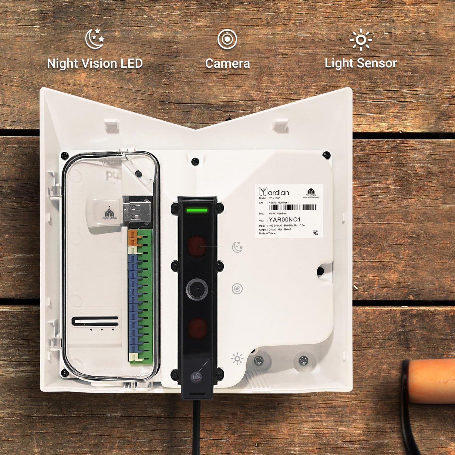 Aeon Matrix Smart Sprinkler Controller 8 Zone with HD Security Camera, Indoor/Outdoor Enclosure, Compatible with  Alexa, Google Home, Google Assistant, IFTTT : Garden & Outdoor