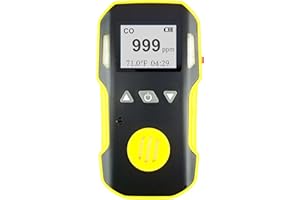 FORENSICS DETECTORS FD Carbon Monoxide CO Meter by Forensics | USA NIST Calibration | Dust & Explosion Proof | USB Recharge | Sound, Light and Vibration Alarms | 0-1000 ppm |