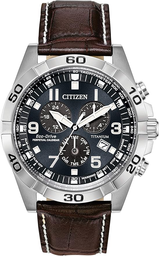 citizen eco drive titanium strap