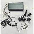 48V /60V /72V 96V 3000W 80A Sabvoton Sine Wave Programmable Controller + LED voltage display Twist Throttle with Electric Switch +Brake Lever+ Torque arm for 48-96V 3000W Ebike Motor/E-bike Kit