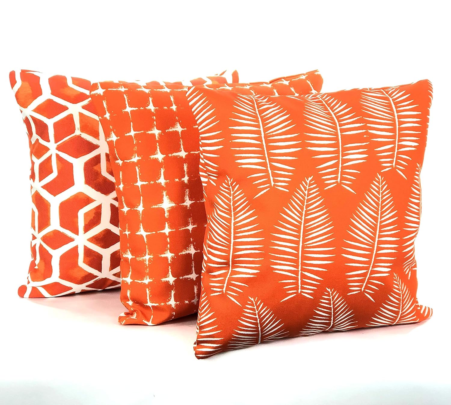 OUTDOOR Orange Pillow Covers Throw Pillows Cushions Orange Marmalade