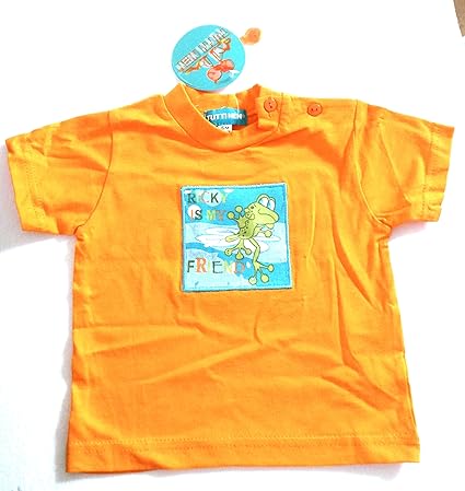 maglietta arancione bambino