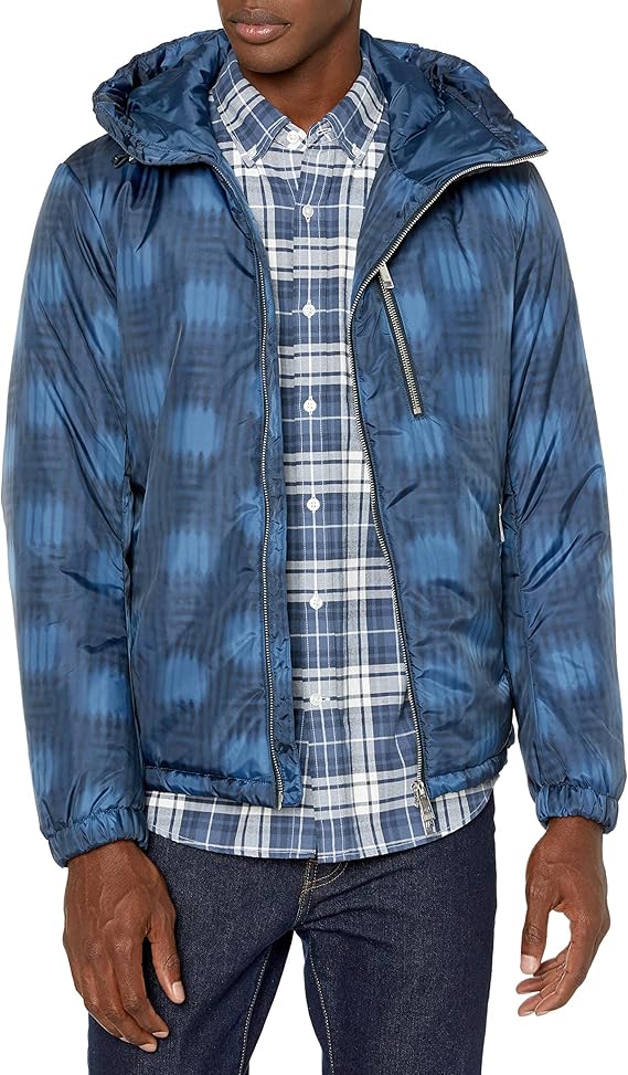 A|X Armani Exchange 阿玛尼 男式连帽滑雪夹克棉服 1.8折$39.63 海淘转运到手约￥341