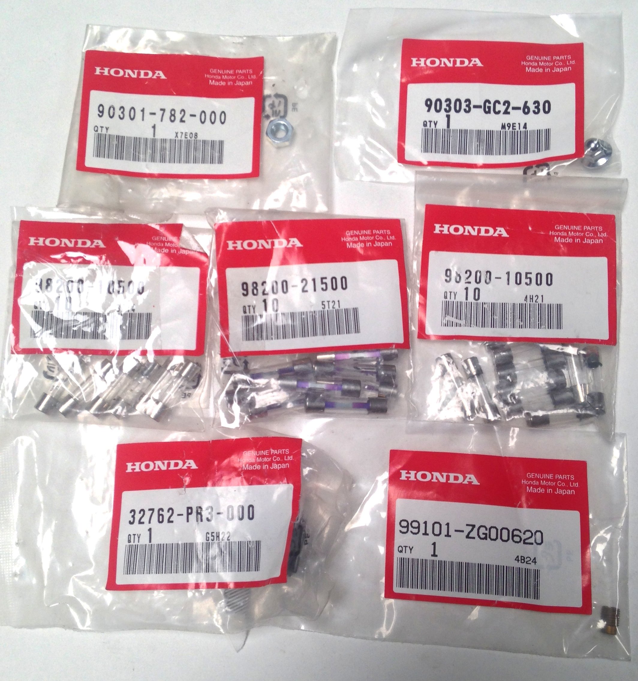 Honda 90201-415-000 Nut Genuine Original Equipment Manufacturer (OEM) Part