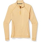 Smartwool Women's Classic Thermal Merino Base Layer Pattern 1/4 Zip