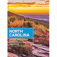 Moon North Carolina: With Great Smoky Mountains National Park (Travel Guide) book cover