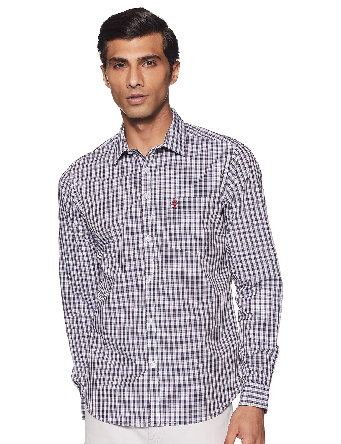 Red Tape Men's Checkered Casual Shirt