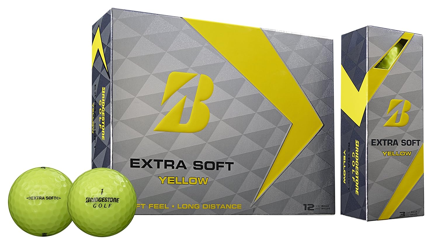 Bridgestone Extra Soft Golf Balls (One Dozen) Yellow eBay