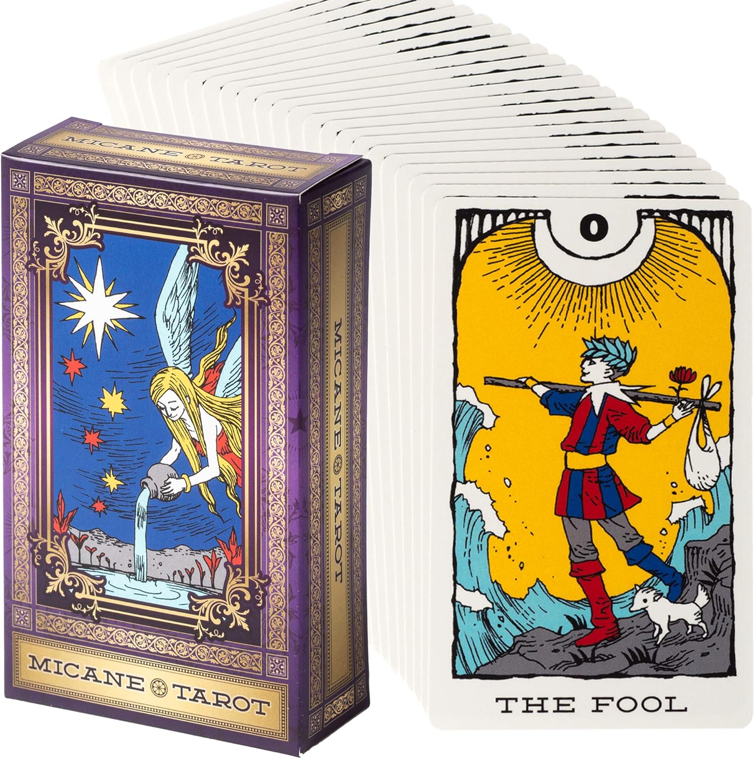 Amazon タロットカード Micane Tarot ミカネタロット 78枚 カードゲーム トランプ おもちゃ