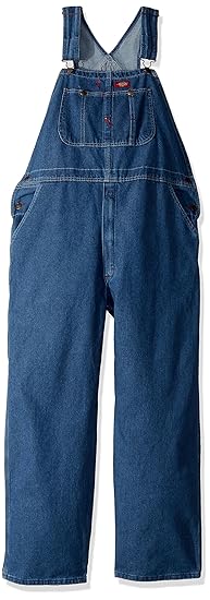 dickies stonewashed bib overalls