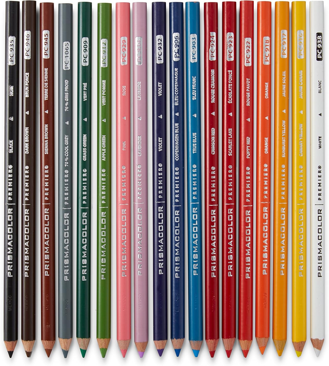 Sanford 4484 Prismacolor Drawing & Sketching Pencils, 0.70 mm, 132 Assorted Colors/Set : Wood Colored Pencils : Office Products