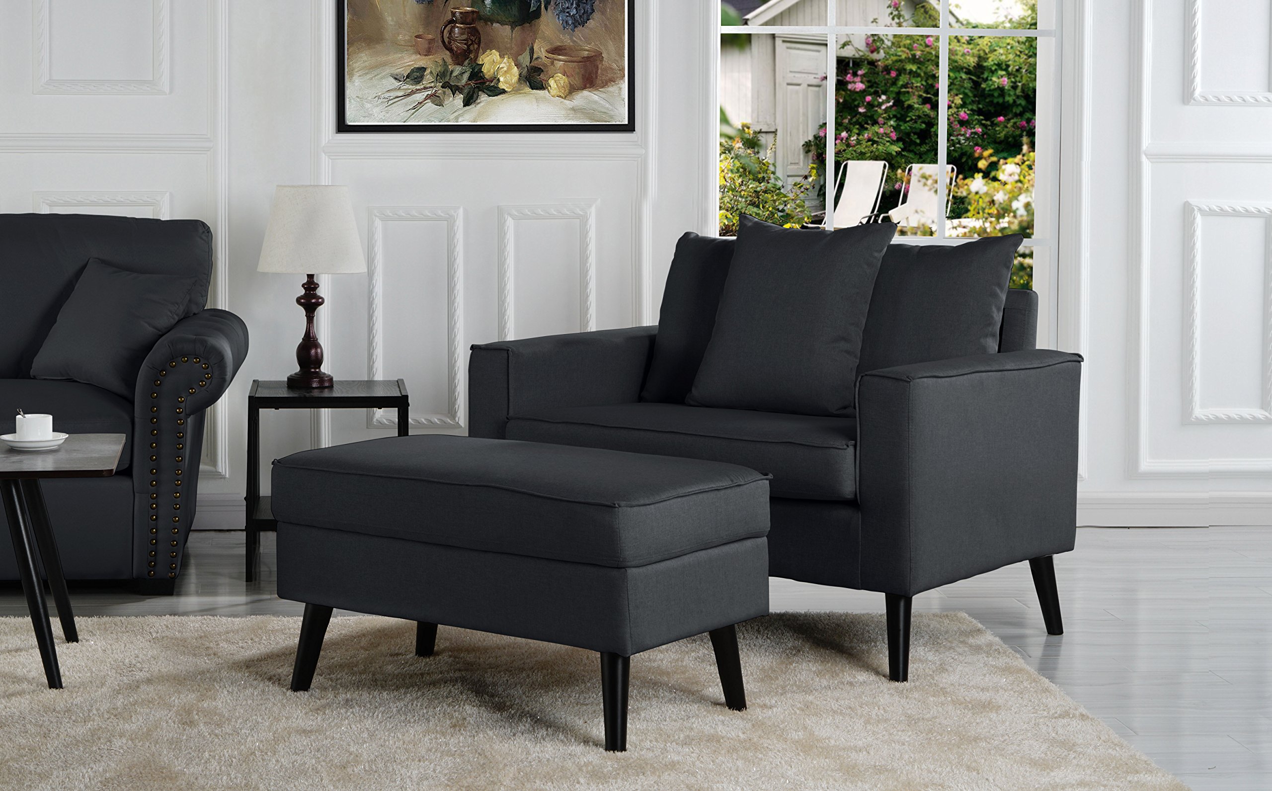 Overstock Mid Century Living Room Large Accent Chair Storage Overstock Mid Century Living Room Large Accent Chair Storage