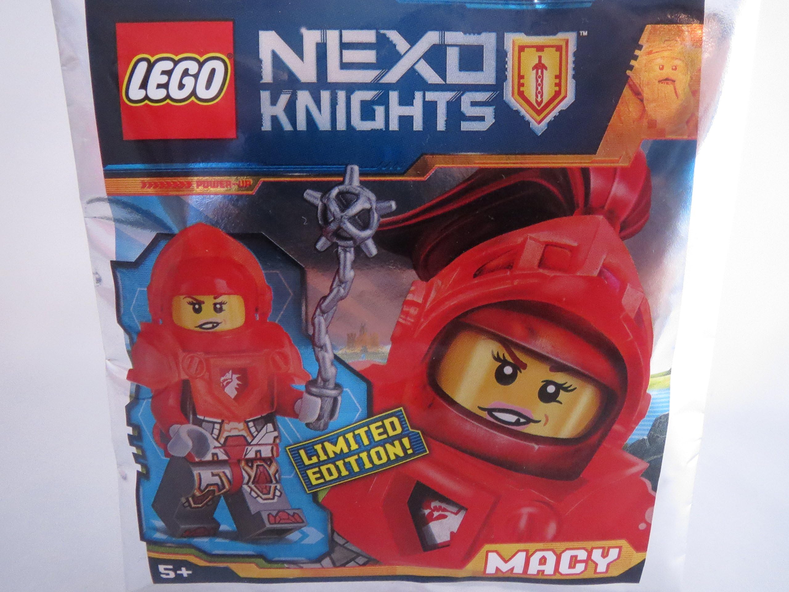 Blue Ocean LEGO Nexo Knights Figure Macy with Morning Star - Limited Edition - 271720 - Polybag