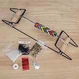 Beadsmith Bead Loom KIT Metal - 12.5 in Loom, 1000 Beads, 22 gauge view 5