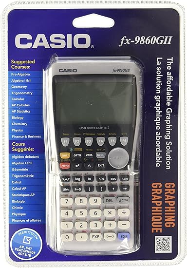 Casio Fx 9860gii L Ih Calculadora Graficadora Amazon Com Mx Electronicos