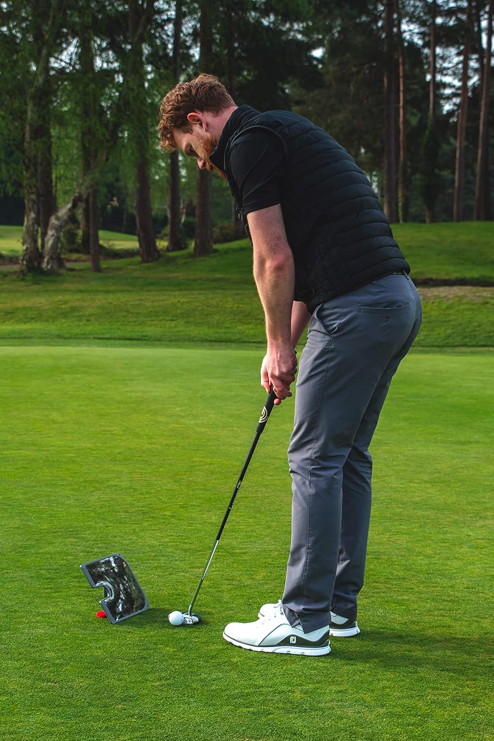 PuttOut Putting Mirror Trainer and Alignment Gate : Sports & Outdoors