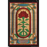 Trends International Netflix Stranger Things: Season 4 - Stained Glass Wall Poster, 22.37" x 34.00", Premium Unframed Version