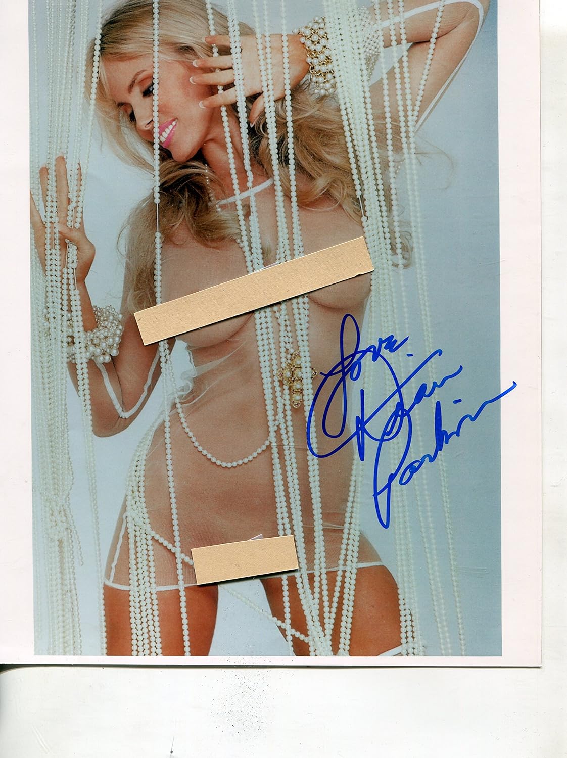 DIAN PARKINSON rare signed 8x10 photo"The Price is Right