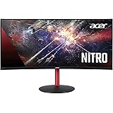 Acer Nitro XZ342CK Pbmiiphx 34" 1500R Curved WQHD (3440 x 1440) VA Gaming Monitor with AMD Radeon Freesync, VESA Certified Di