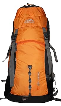Mount Track Gear Up 9111 Rucksack, Hiking Backpack 60 Ltrs Orange