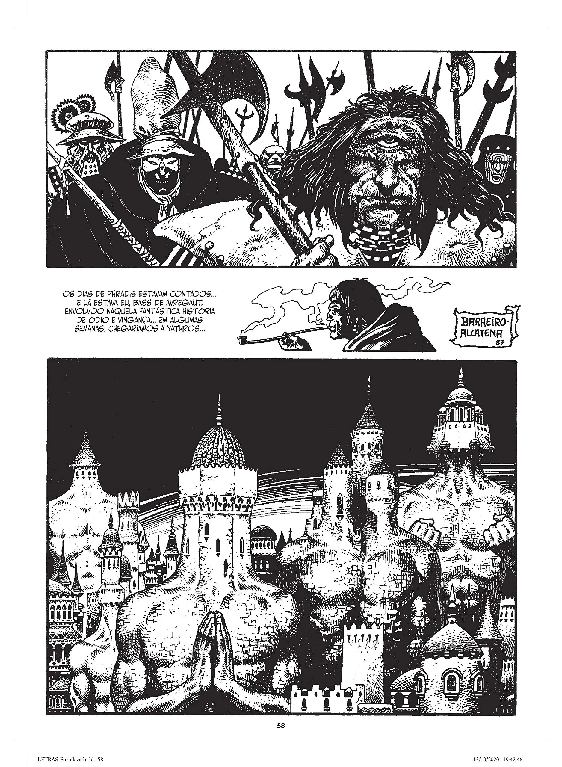 Livro 'A Fortaleza Móvel e O Mundo Subterrâneo' por Ricardo Barreiro