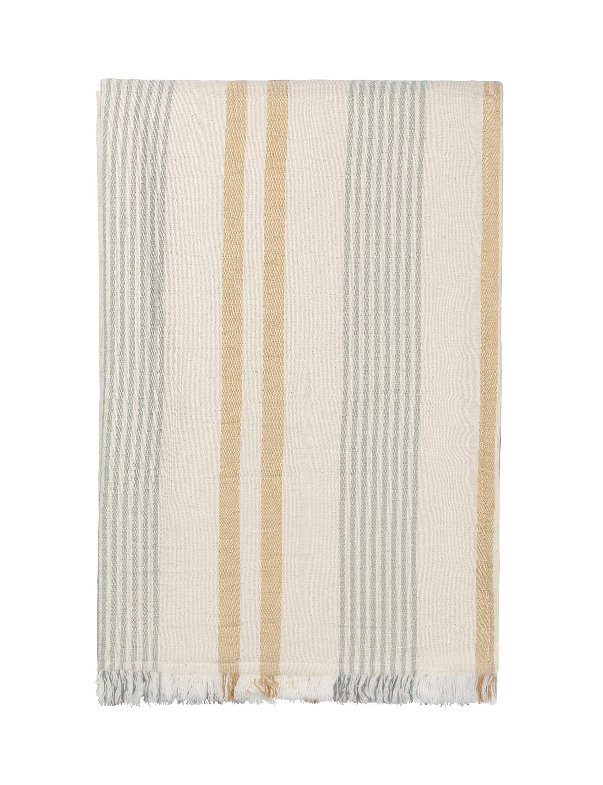 Elvang Iris throw (Yellow / Green)