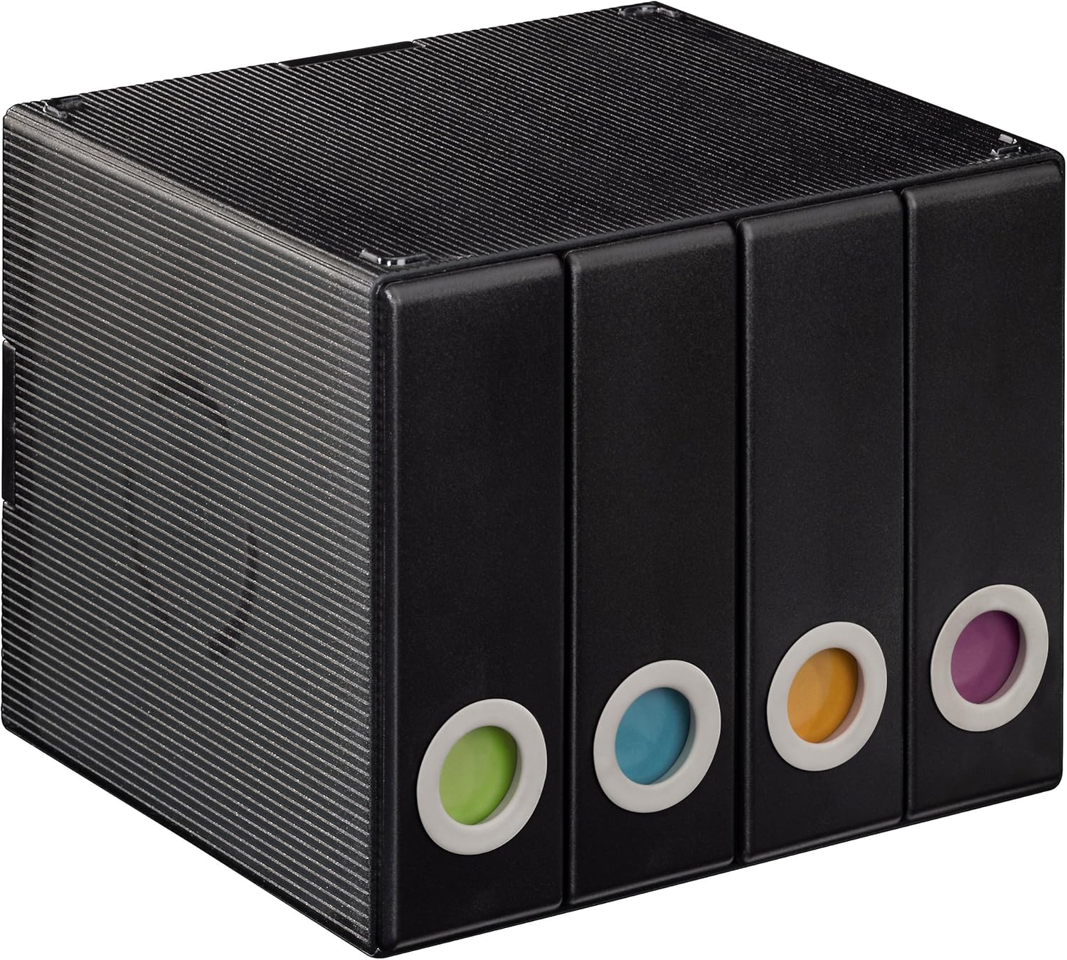Hama - Caja con Estuches clasificadores CD/DVD para 96 Discos: Amazon.es: Informática