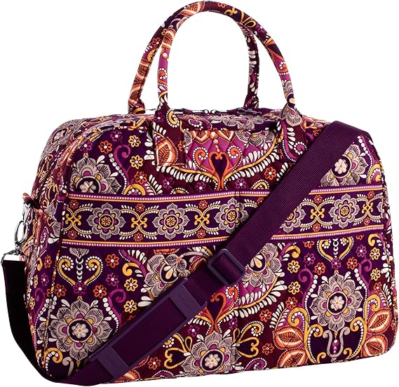 Vera Bradley Weekender in Safari Sunset Travel Duffels