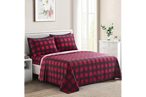 Marina Decoration Ultra Soft Silky Deep Pocket Rich Printed Bedding Rayon from Bamboo All Season 6 Pieces Sheet Set with 4 Pi