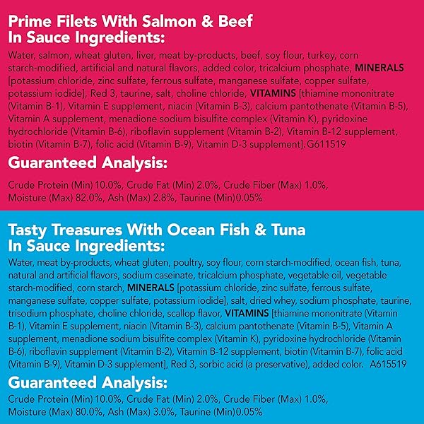 PURINA FRISKIES WET CAT FOOD VARIETY PACK FISH-A-LICIOUS EXTRA GRAVY, PRIME FILETS AND TASTY TREASURES – (PACK OF 32) 5.5 OZ. CANS