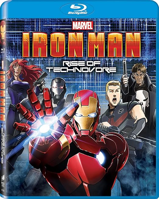 Amazoncom Iron Man Rise Of Technovore Blu Ray Norman